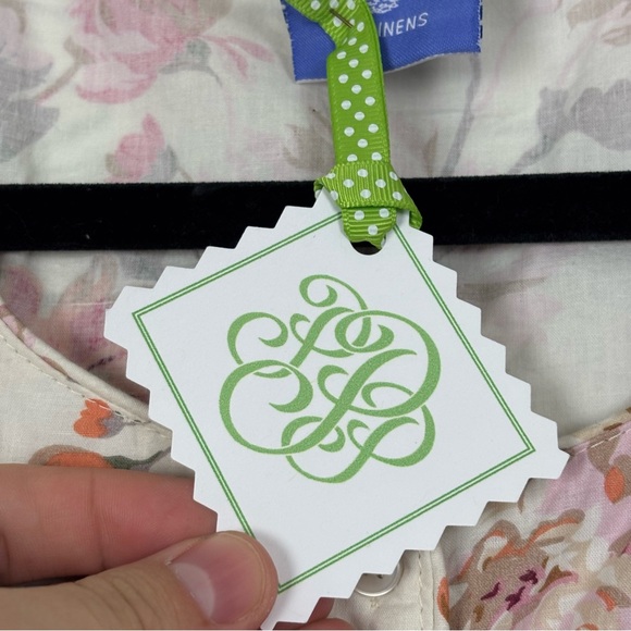 Pine Cone Hill Linens Floral Button Down Shirt Size Large NWT - Picture 4 of 7